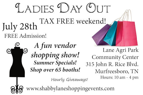 Nashville Area Vendor Shopping Events