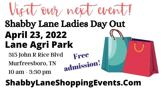 Nashville Area Vendor Shopping Events